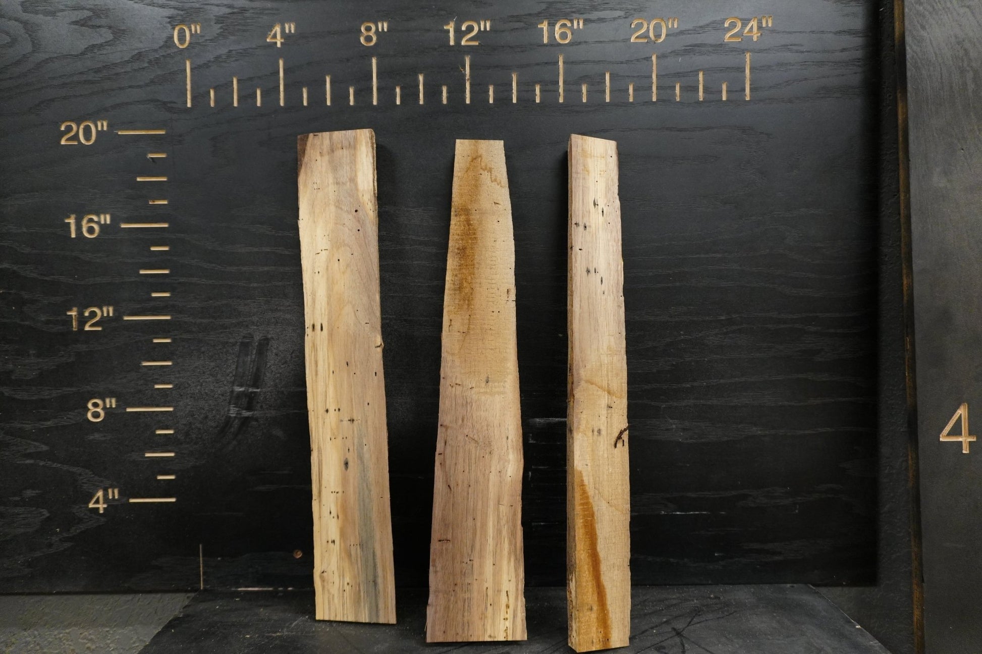 20 - " Walnut Wood Kit Live - Edge - Ol Loggin Sawmill