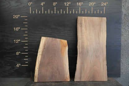 20 - " Walnut Wood Kit Live - Edge - Ol Loggin Sawmill