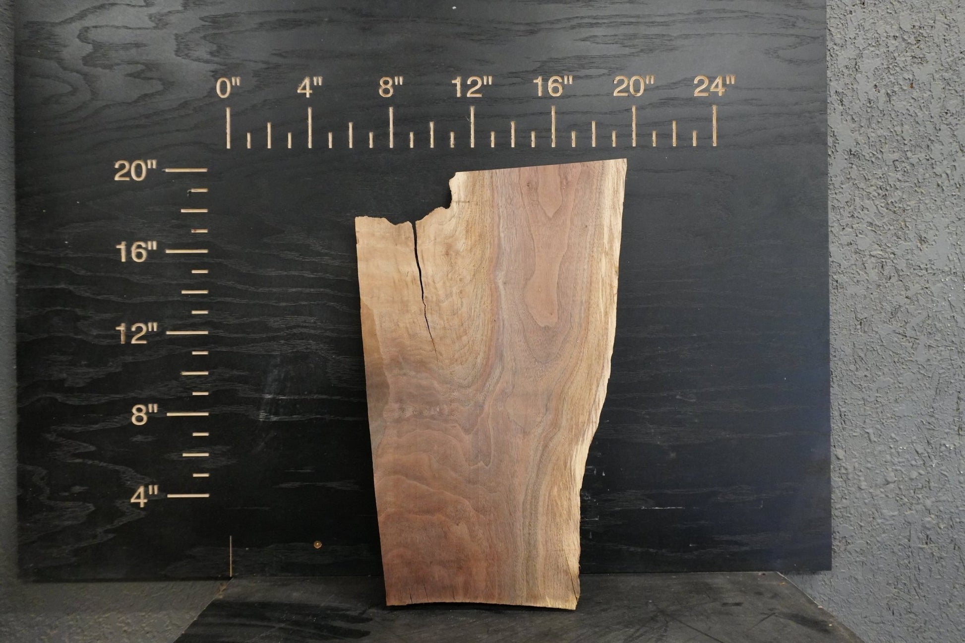 20 - " Walnut Wood Kit Live - Edge - Ol Loggin Sawmill