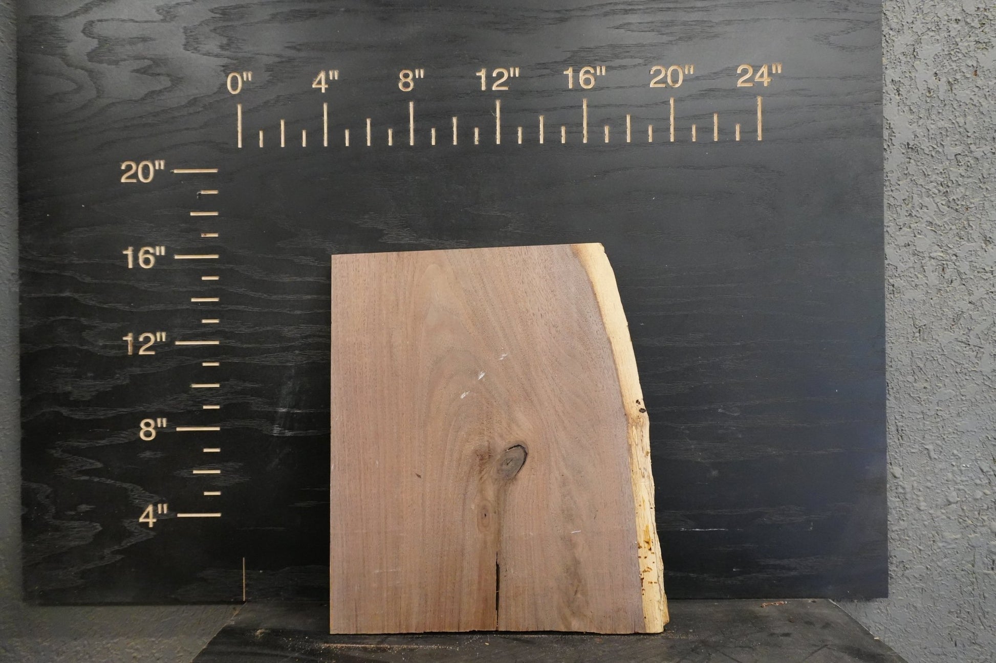 20 - " Walnut Wood Kit Live - Edge - Ol Loggin Sawmill