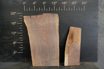 20 - " Walnut Wood Kit Live - Edge - Ol Loggin Sawmill