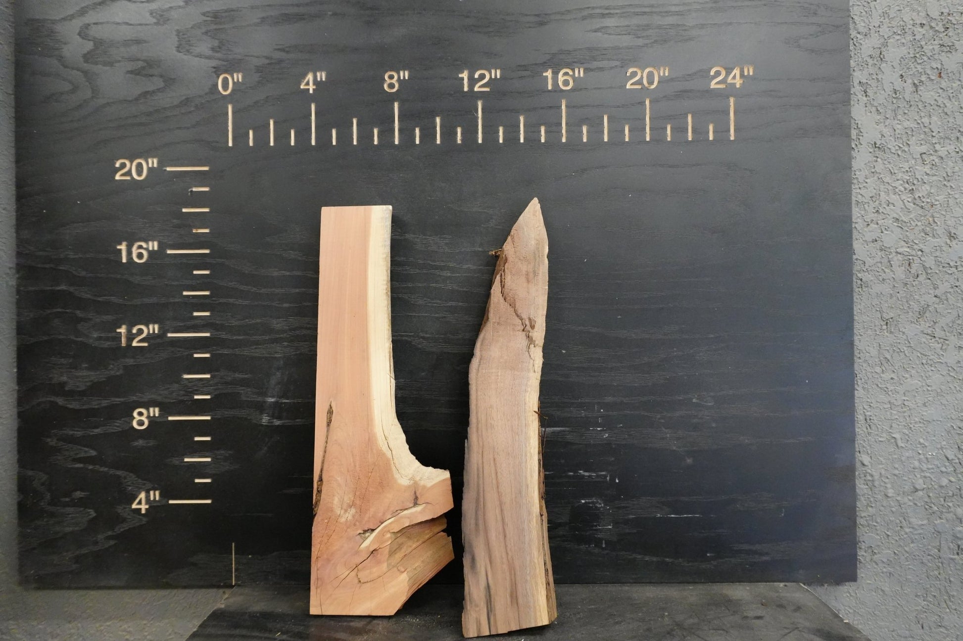 20 - " Walnut Wood Kit Live - Edge - Ol Loggin Sawmill