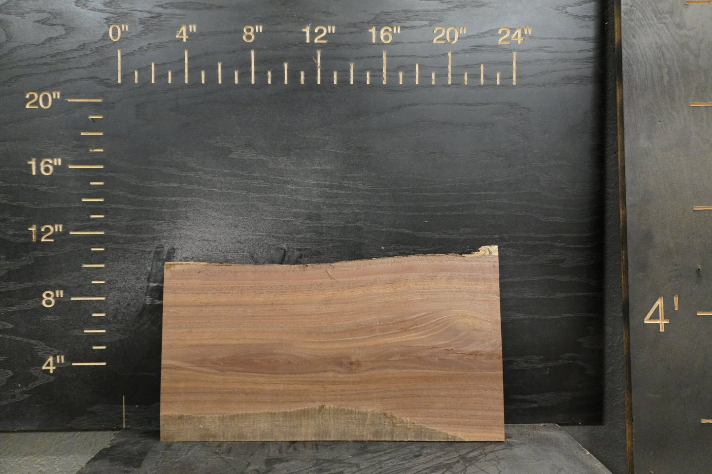 20 - " Walnut Wood Kit Live - Edge - Ol Loggin Sawmill