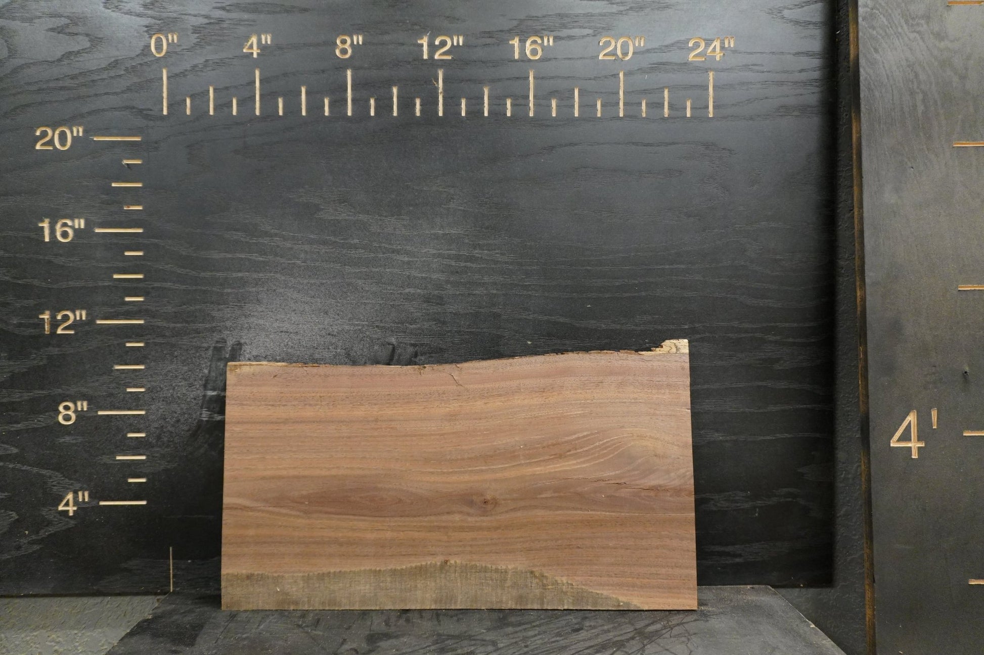 20 - " Walnut Wood Kit Live - Edge - Ol Loggin Sawmill
