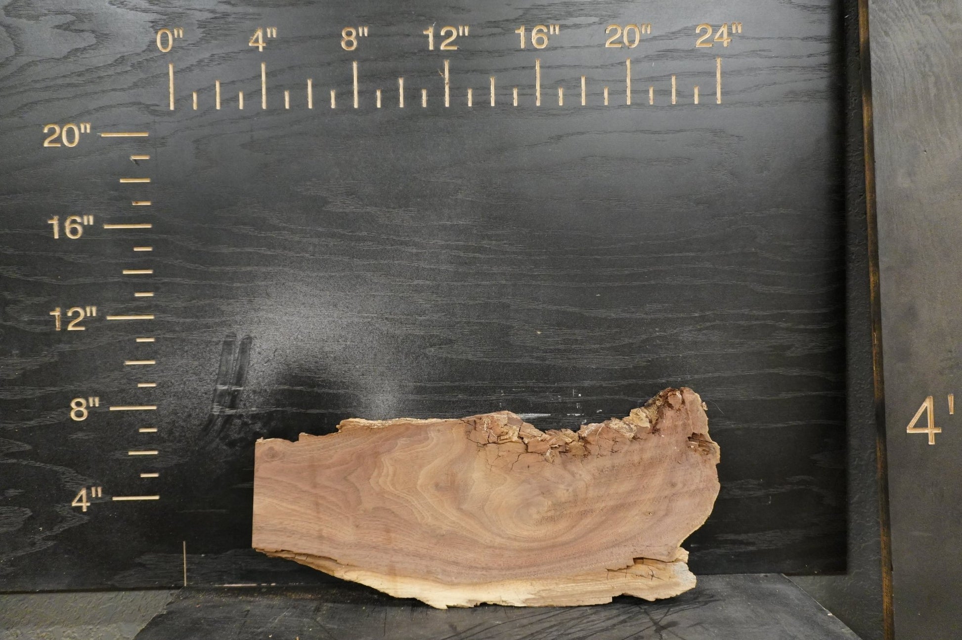 20 - " Walnut Wood Kit Live - Edge - Ol Loggin Sawmill