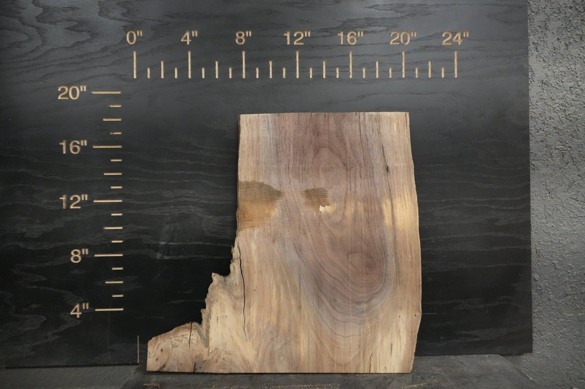 20 - " Walnut Wood Kit Live - Edge (large Pieces) - Ol Loggin Sawmill