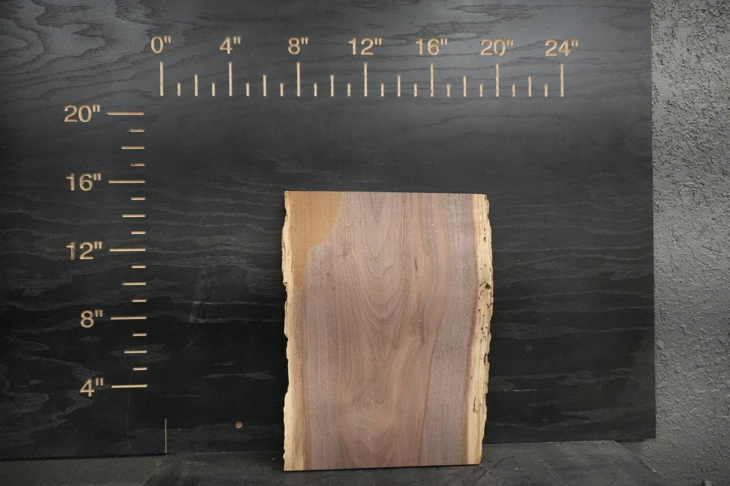 20 - " Walnut Wood Kit Live - Edge (large Pieces) - Ol Loggin Sawmill