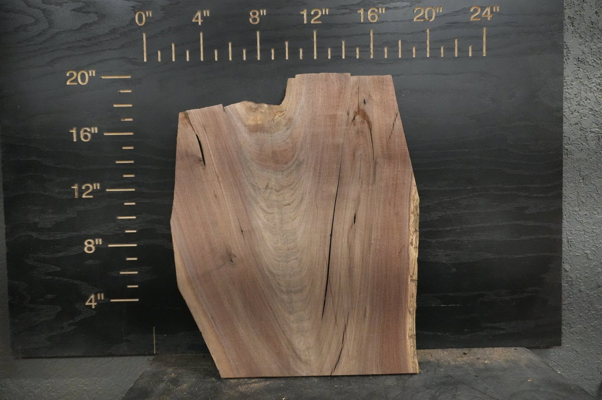 20 - " Walnut Wood Kit Live - Edge (large Pieces) - Ol Loggin Sawmill
