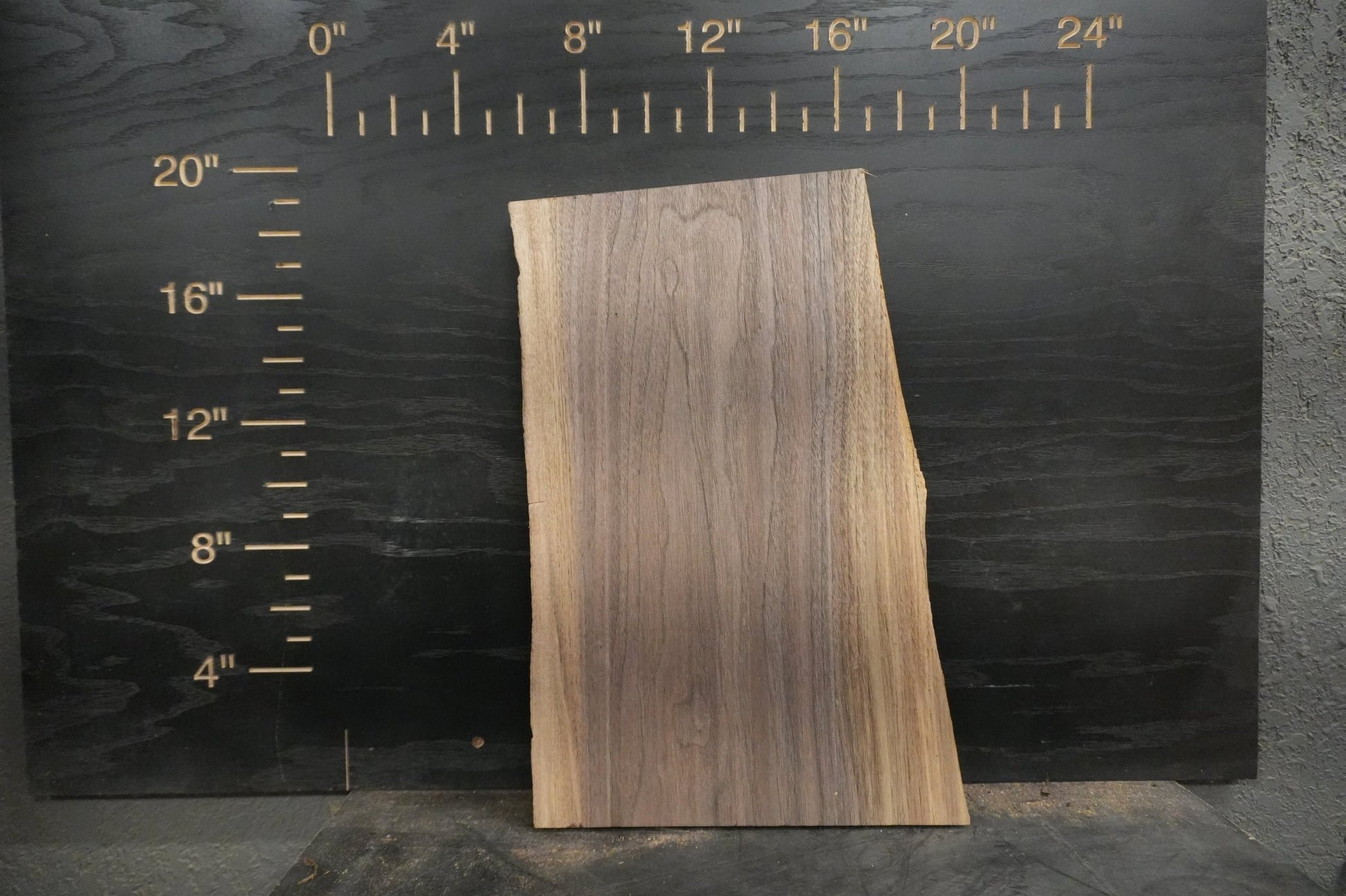 20 - " Walnut Wood Kit Live - Edge (large Pieces) - Ol Loggin Sawmill