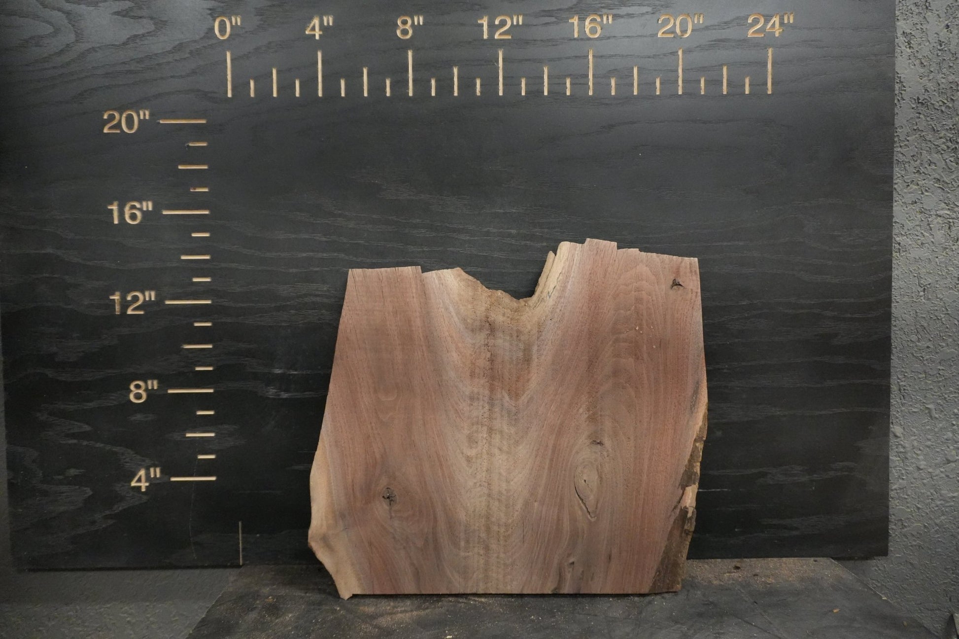 20 - " Walnut Wood Kit Live - Edge (large Pieces) - Ol Loggin Sawmill