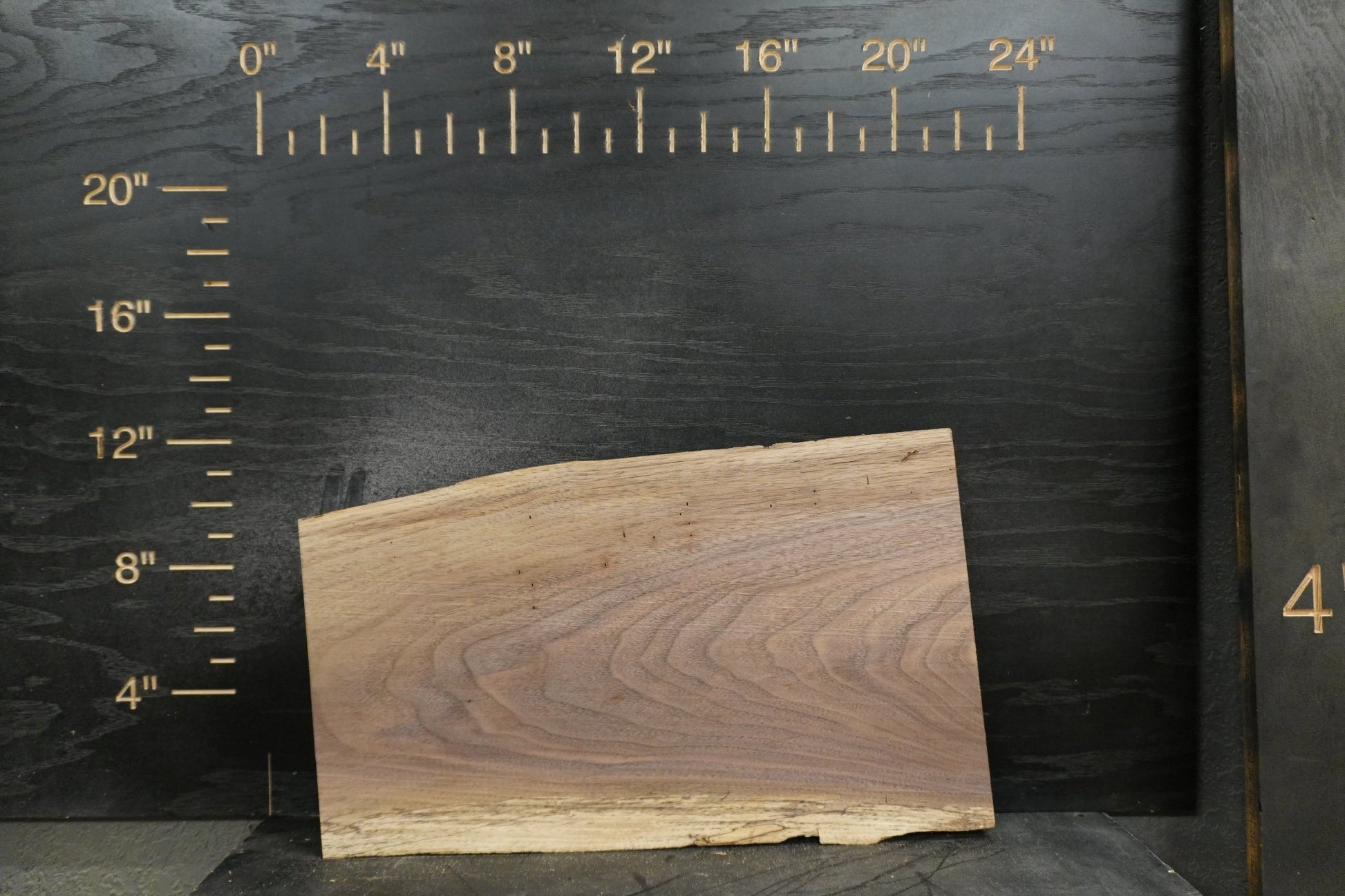 20 - " Walnut Wood Kit Live - Edge (large Pieces) - Ol Loggin Sawmill