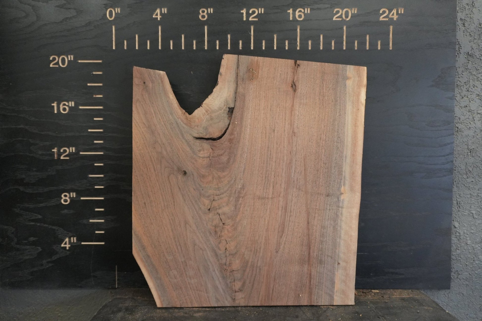 20 - " Walnut Wood Kit Live - Edge (large Pieces) - Ol Loggin Sawmill