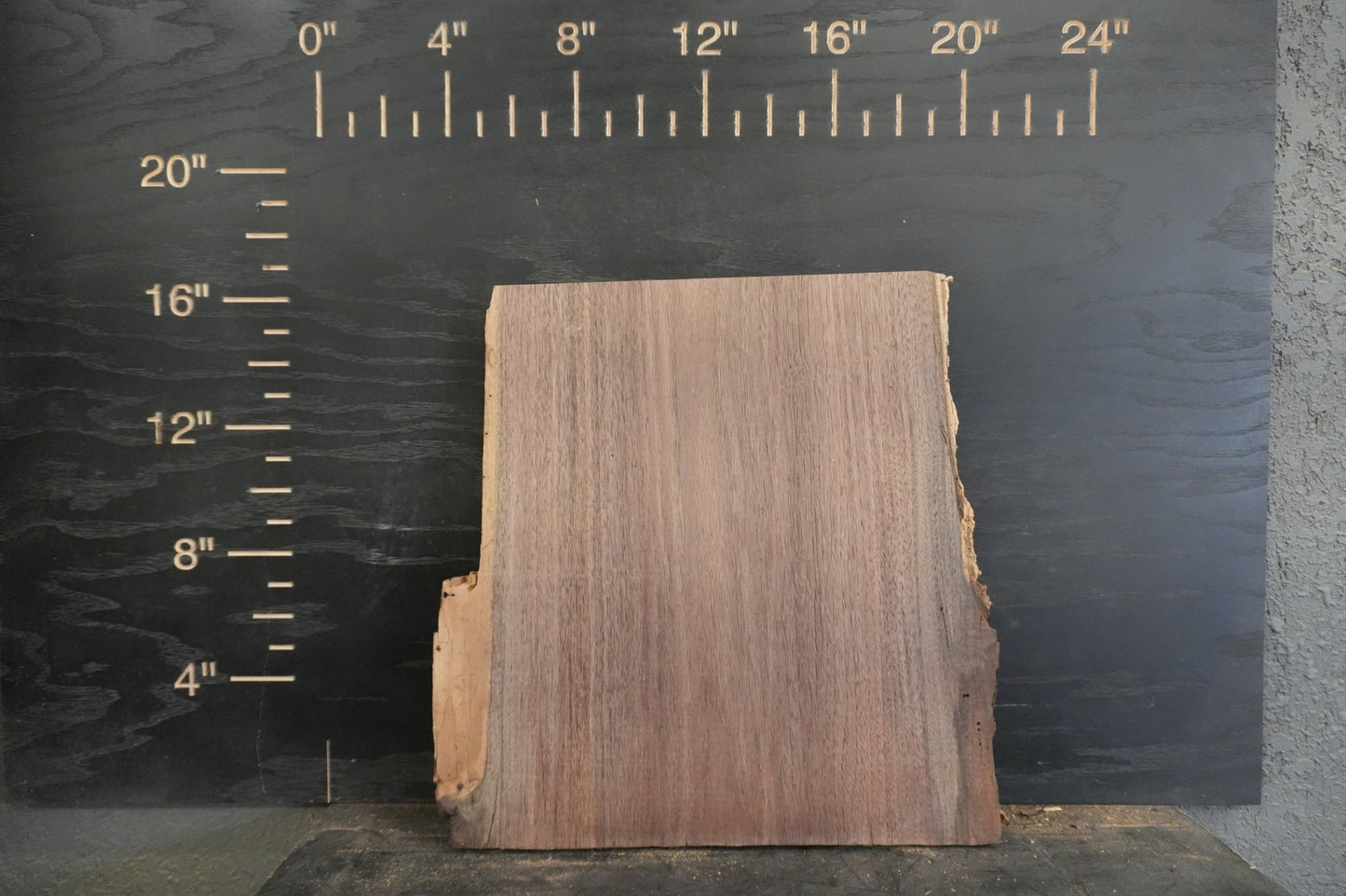 20 - " Walnut Wood Kit Live - Edge (large Pieces) - Ol Loggin Sawmill