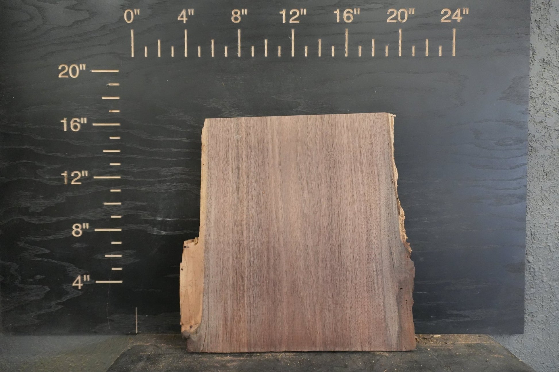 20 - " Walnut Wood Kit Live - Edge (large Pieces) - Ol Loggin Sawmill