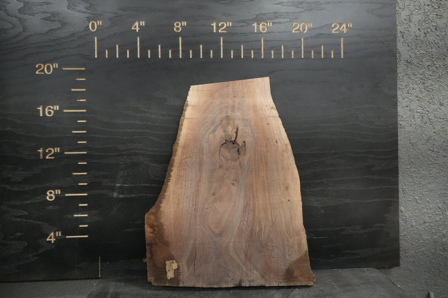 20 - " Walnut Wood Kit Live - Edge (large Pieces) - Ol Loggin Sawmill