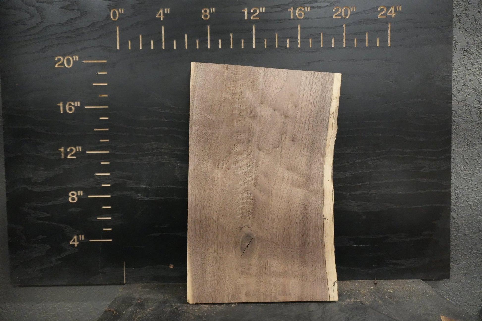 20 - " Walnut Wood Kit Live - Edge (large Pieces) - Ol Loggin Sawmill