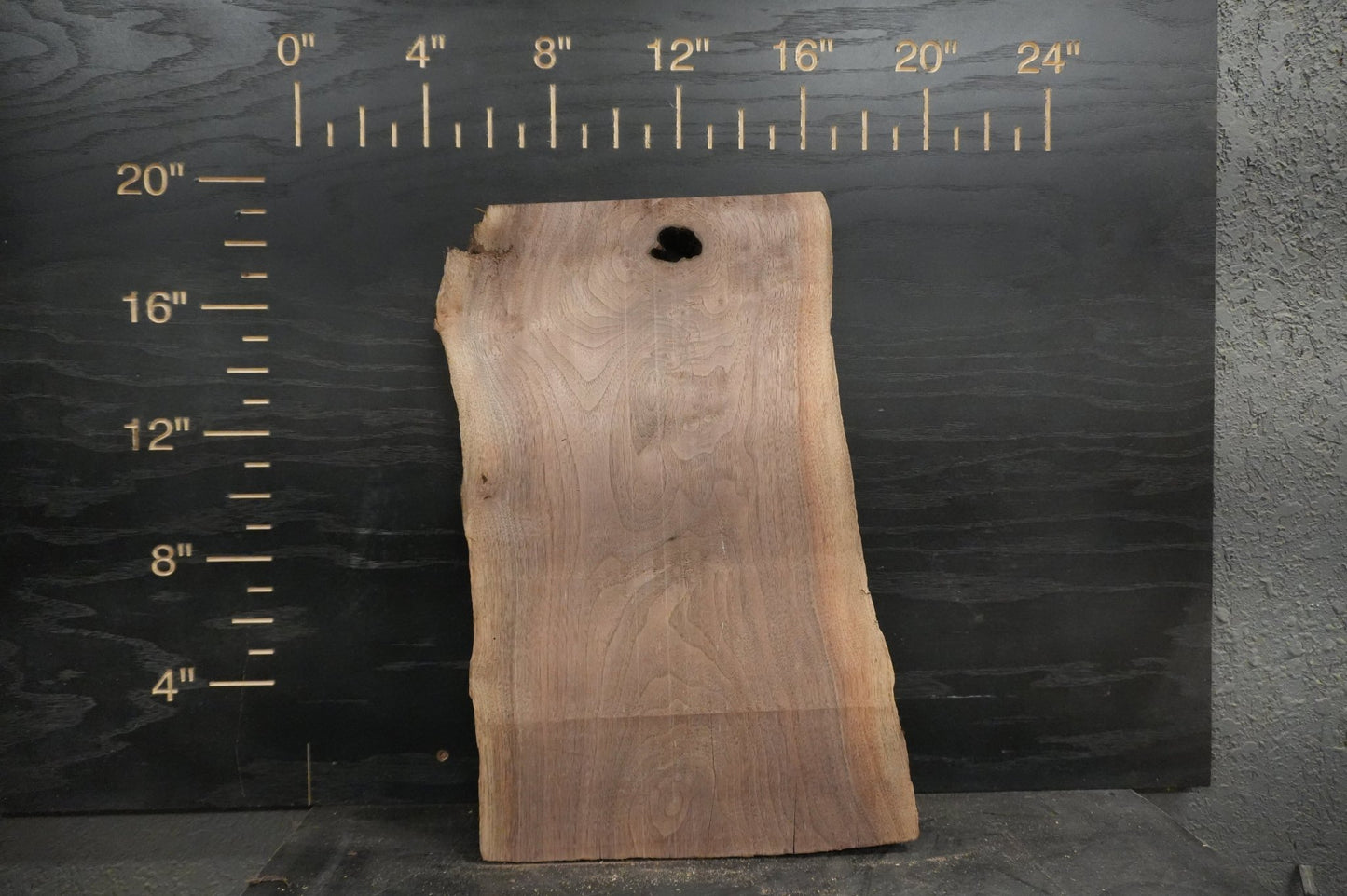 20 - " Walnut Wood Kit Live - Edge (large Pieces) - Ol Loggin Sawmill