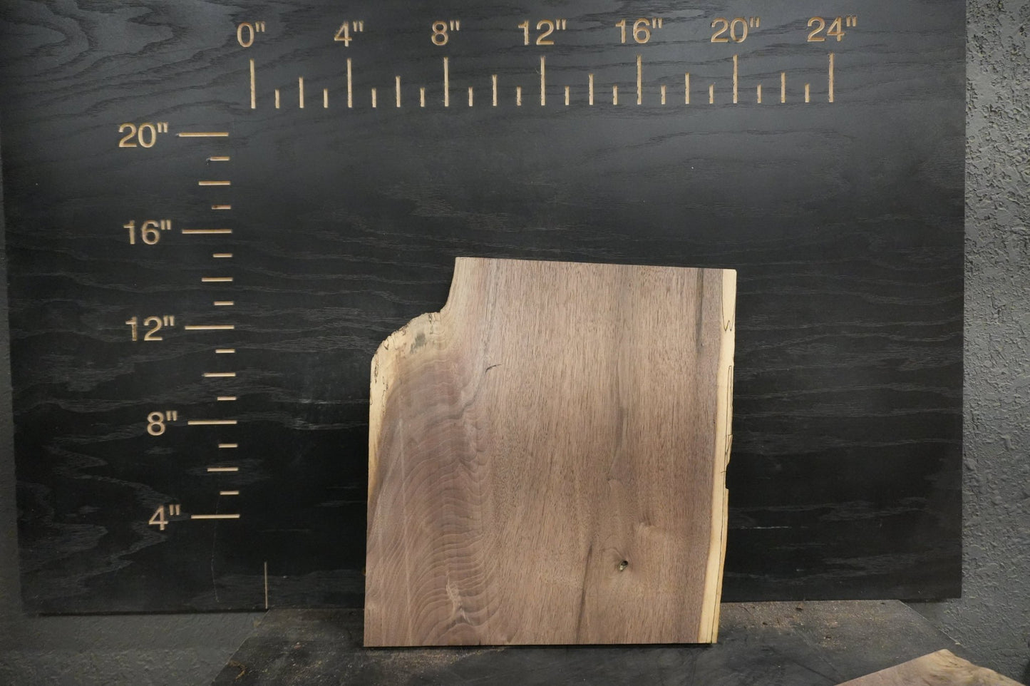 20 - " Walnut Wood Kit Live - Edge (large Pieces) - Ol Loggin Sawmill