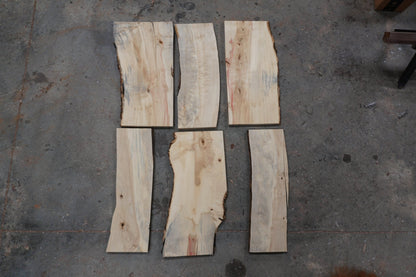 24" Boxelder Dimensional Wood Kit Live - Edge - Ol Loggin Sawmill
