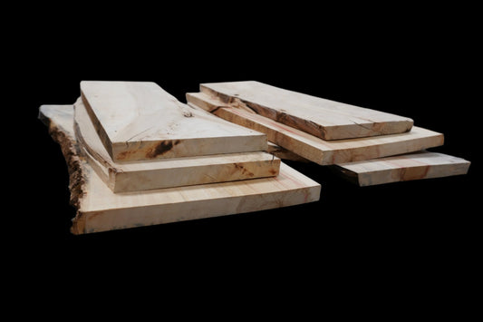 24" Boxelder Dimensional Wood Kit Live - Edge - Ol Loggin Sawmill
