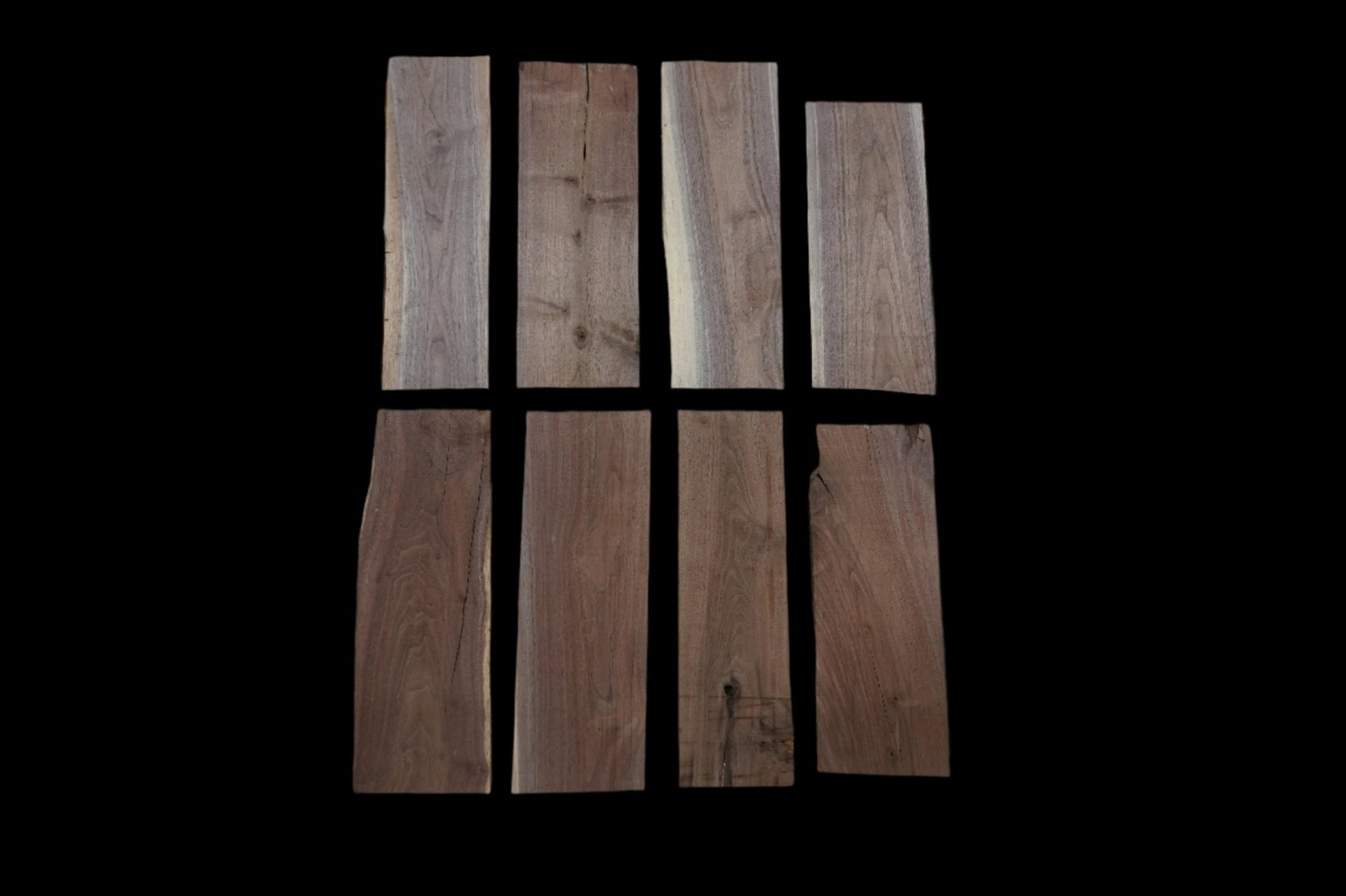 24" Walnut Dimensional Wood Kit (S2S) - Ol Loggin Sawmill