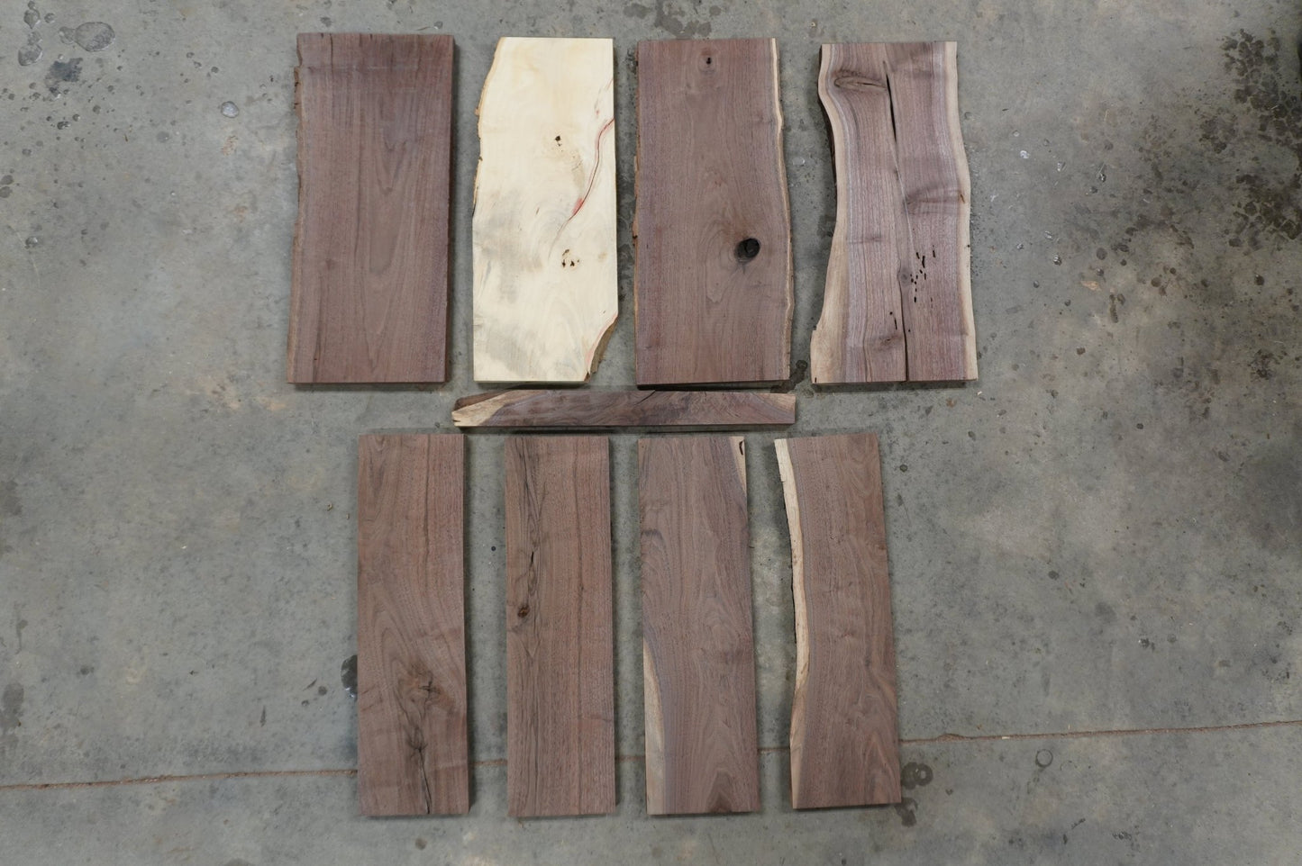 24" Walnut Dimensional Wood Kit (S2S) - Ol Loggin Sawmill