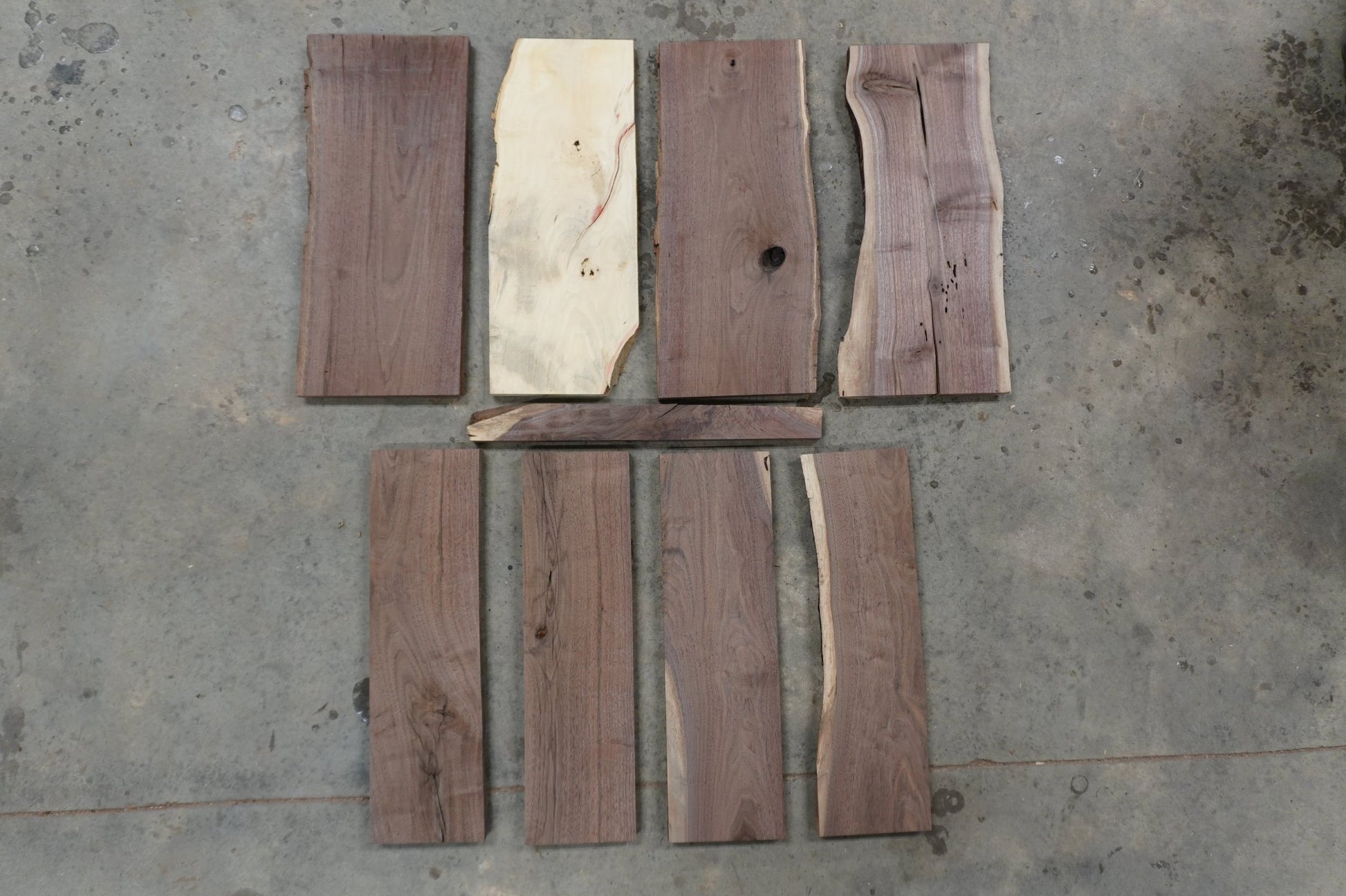 24" Walnut Dimensional Wood Kit (S2S) - Ol Loggin Sawmill