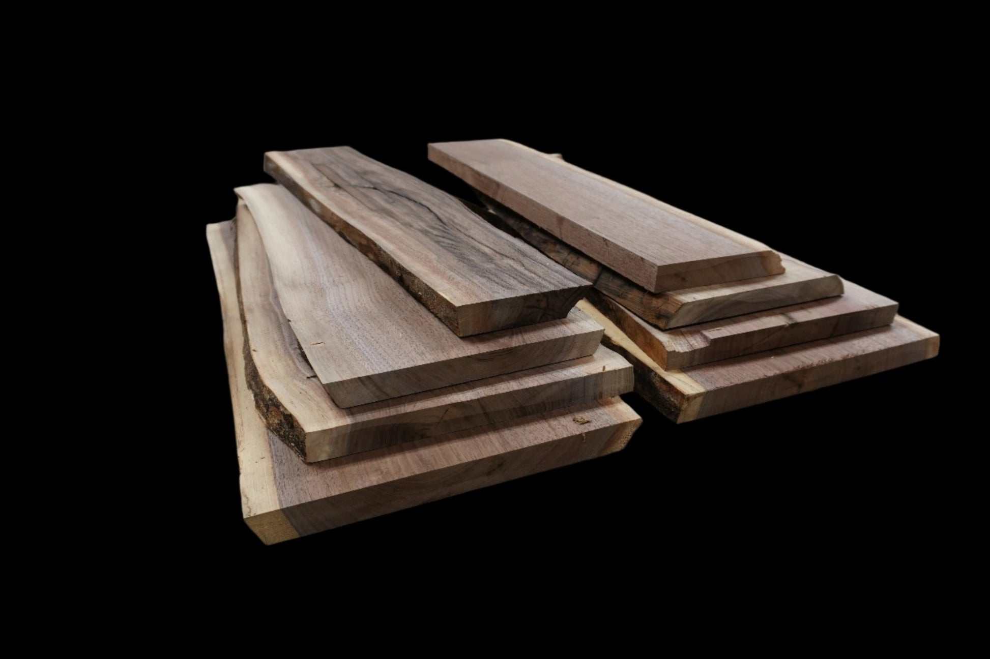 24" Walnut Dimensional Wood Kit (S2S) - Ol Loggin Sawmill