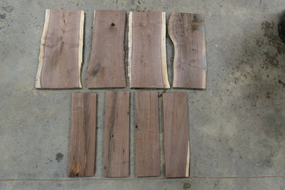 24" Walnut Dimensional Wood Kit (S2S) - Ol Loggin Sawmill