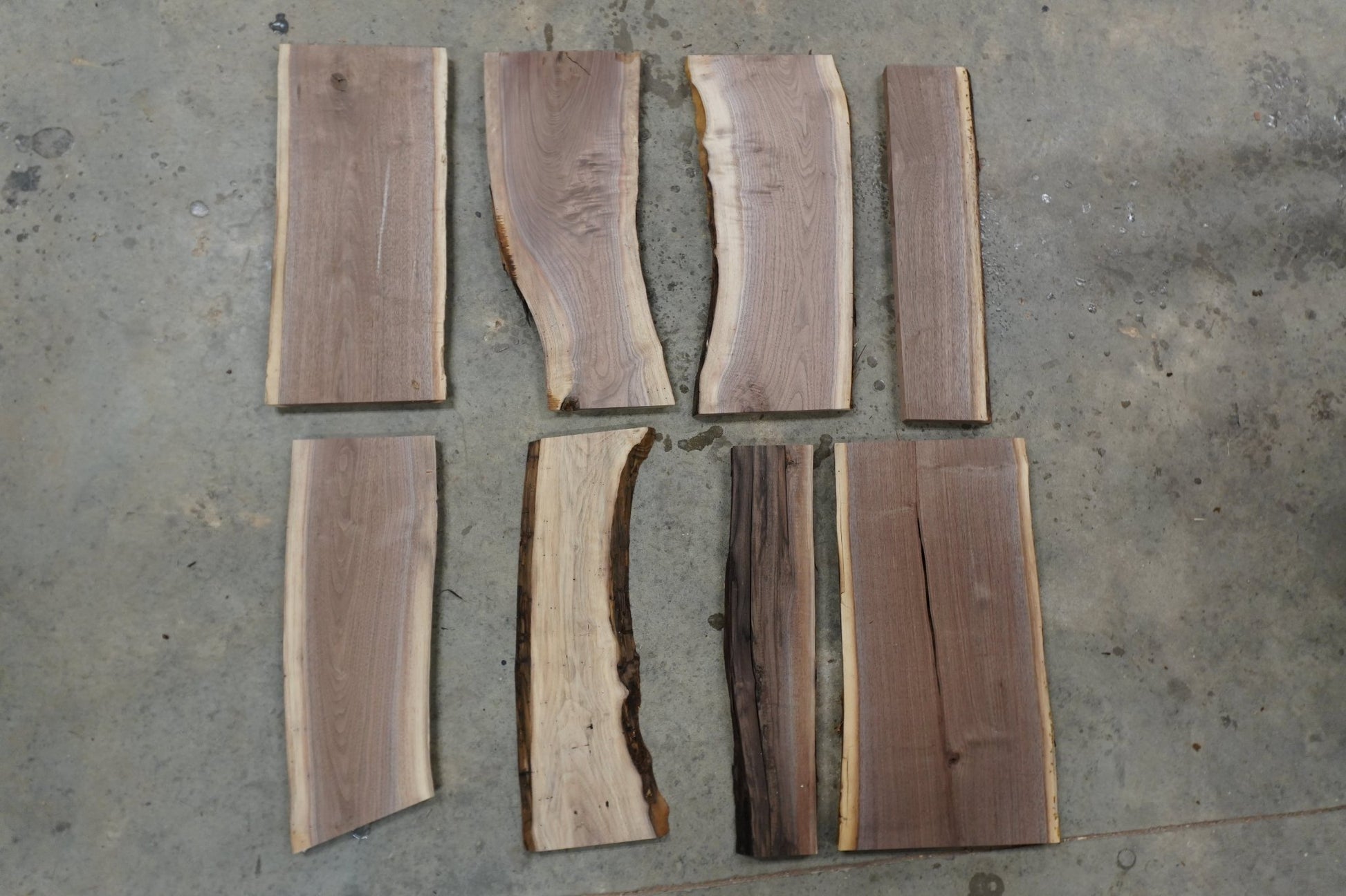 24" Walnut Dimensional Wood Kit (S2S) - Ol Loggin Sawmill