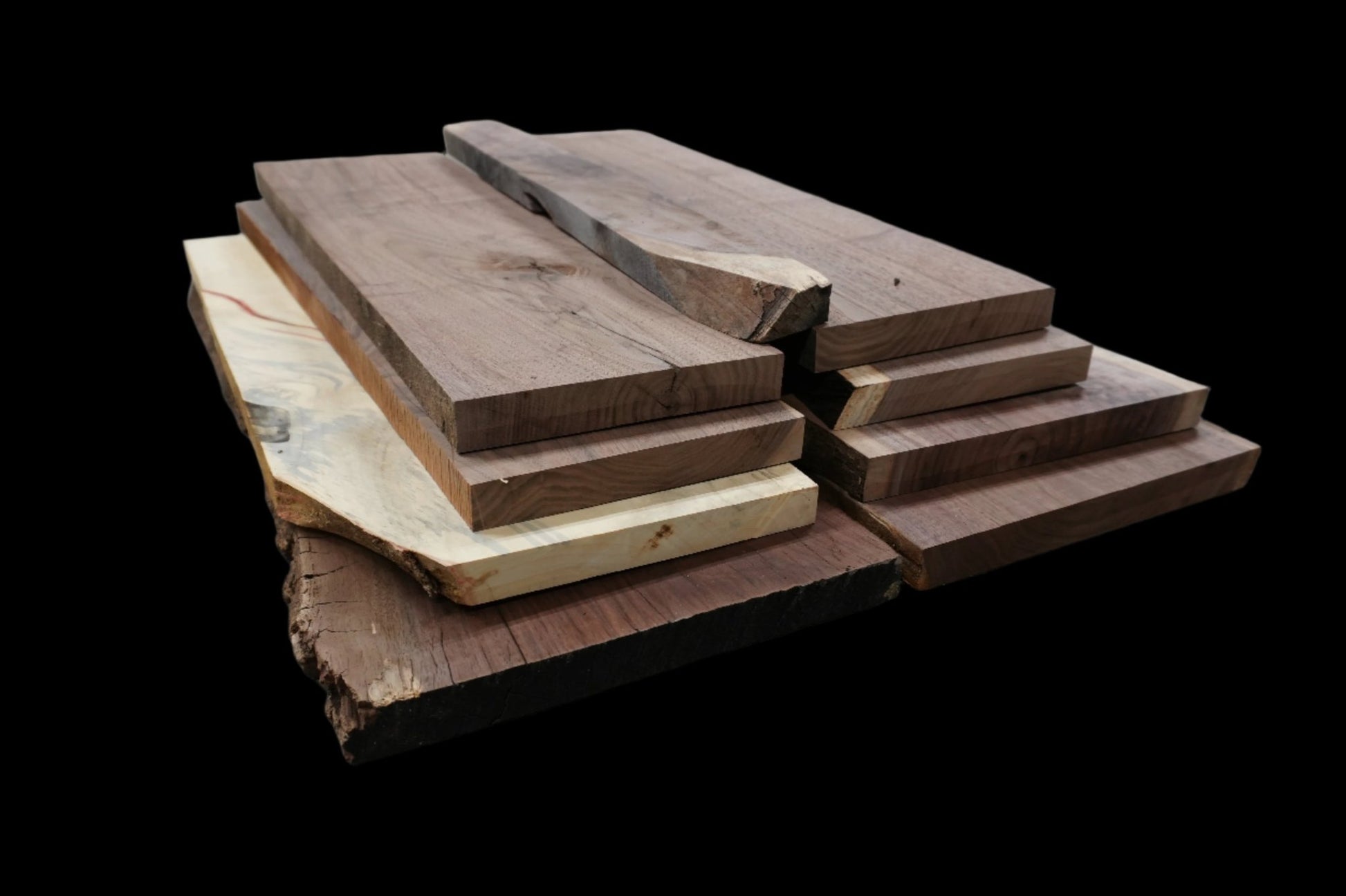 24" Walnut Dimensional Wood Kit (S2S) - Ol Loggin Sawmill