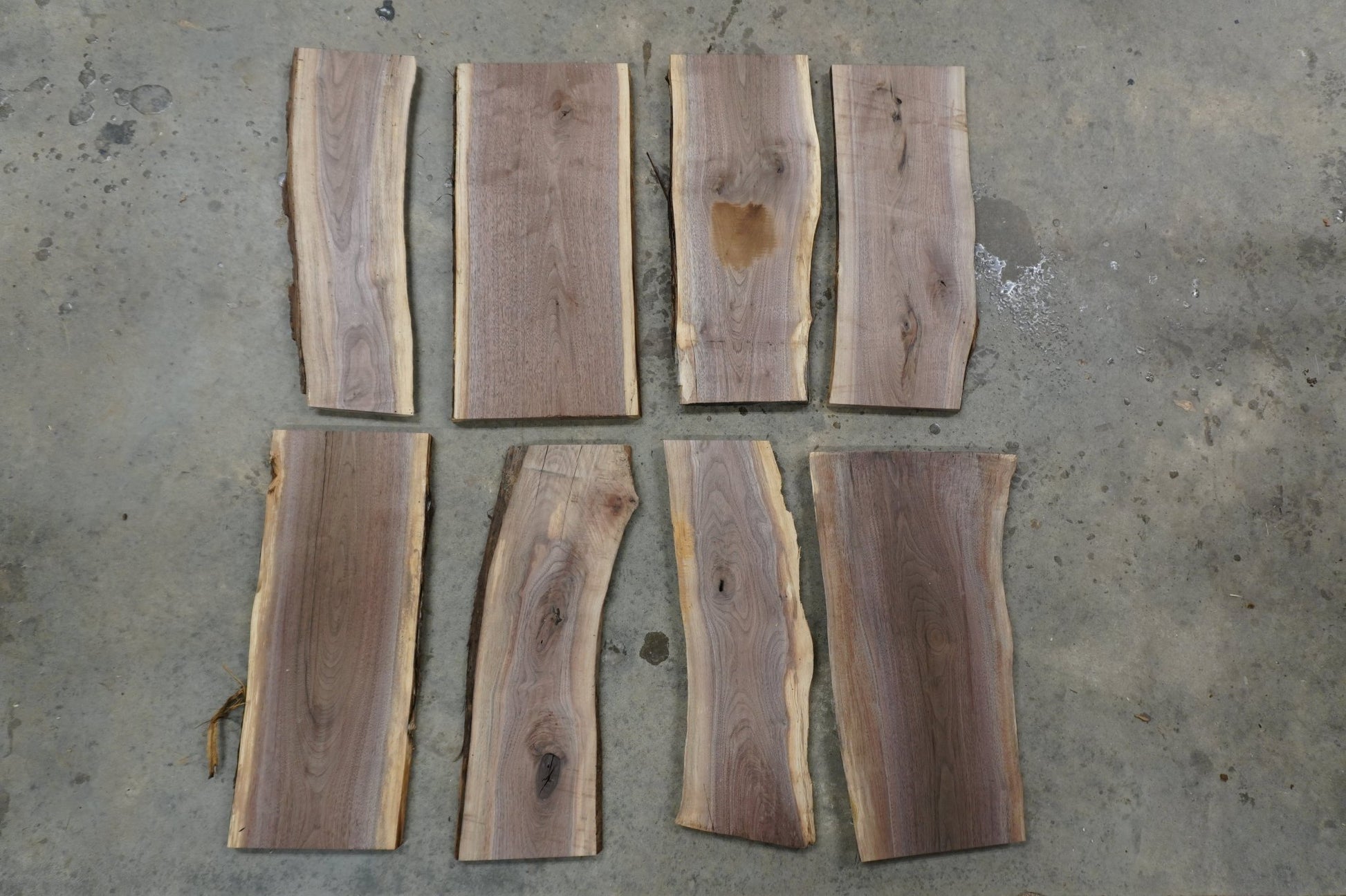 24" Walnut Dimensional Wood Kit (S2S) - Ol Loggin Sawmill