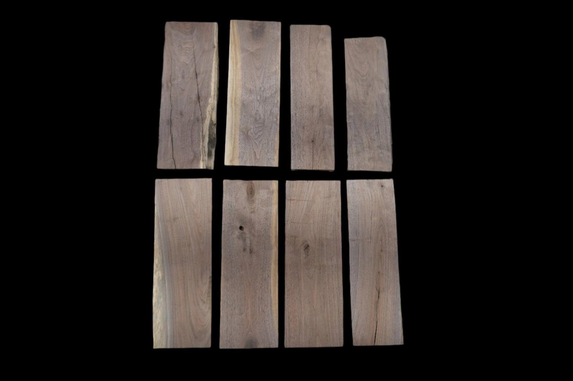 24" Walnut Dimensional Wood Kit (S2S) - Ol Loggin Sawmill
