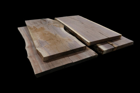 24 - " Walnut Large Piece Wood Kit Live - Edge - Ol Loggin Sawmill