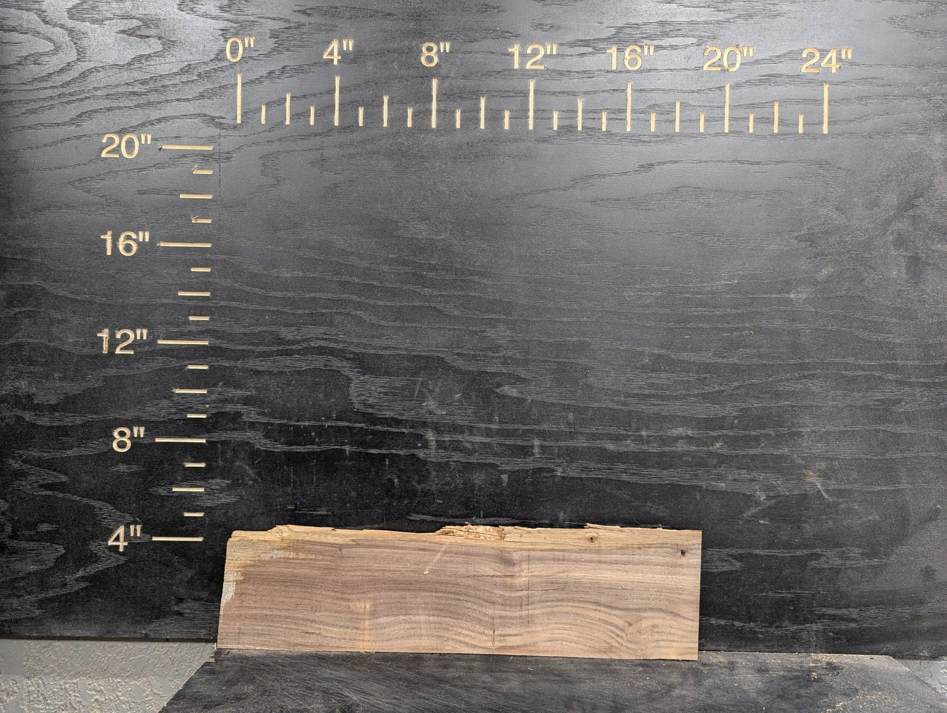 24" Walnut Live Edge Charcuterie Kit - My Store