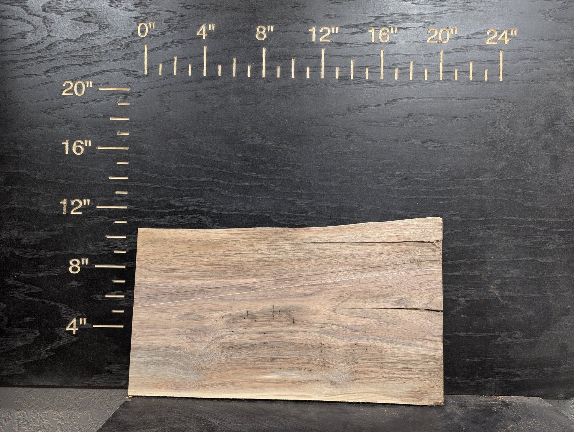 24" Walnut Live Edge Charcuterie Kit - My Store