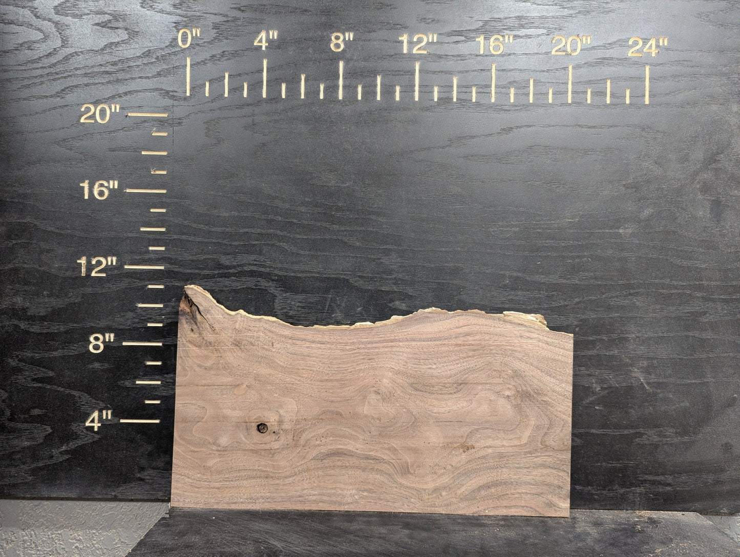 24" Walnut Live Edge Charcuterie Kit - My Store