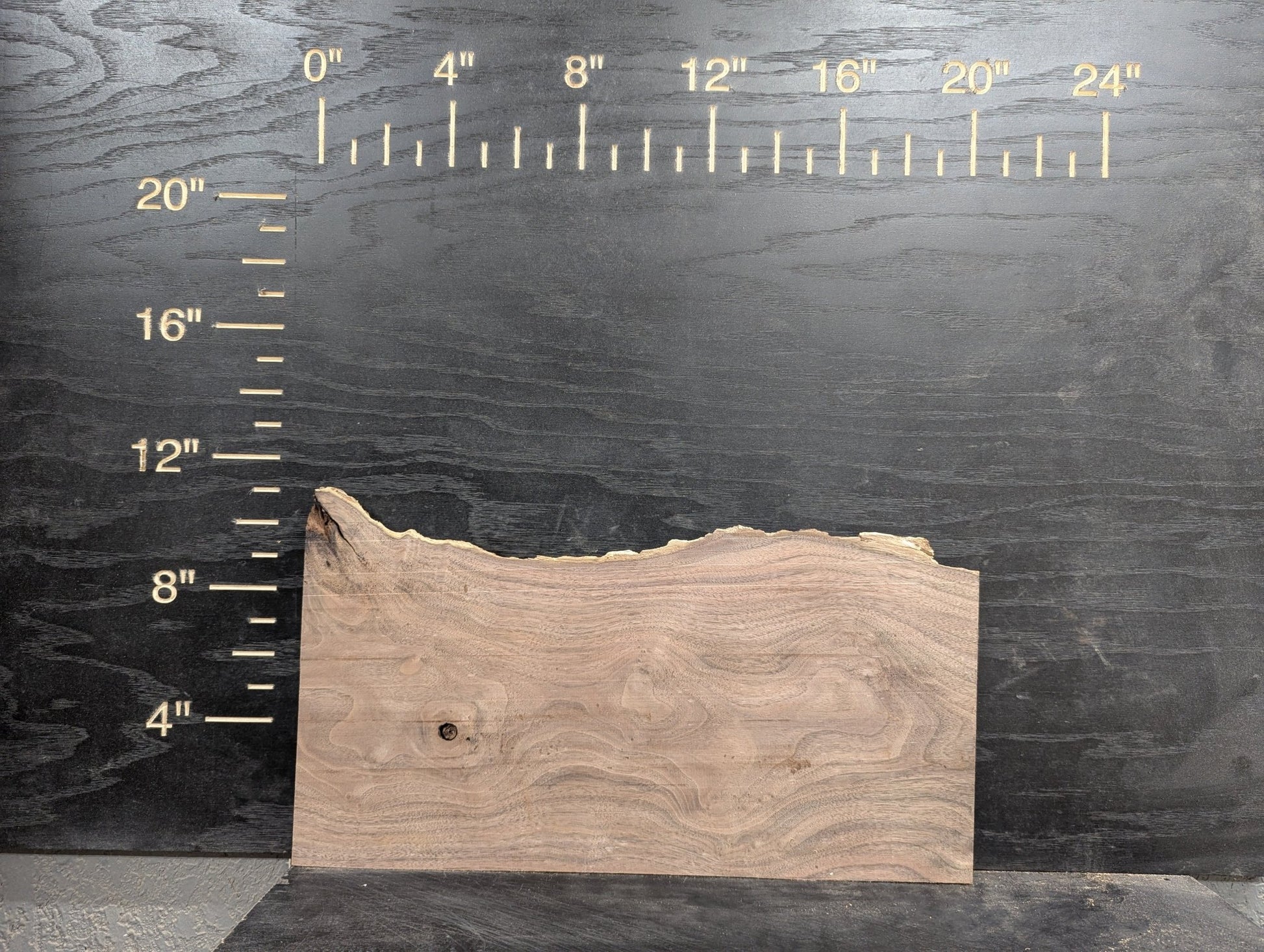 24" Walnut Live Edge Charcuterie Kit - My Store