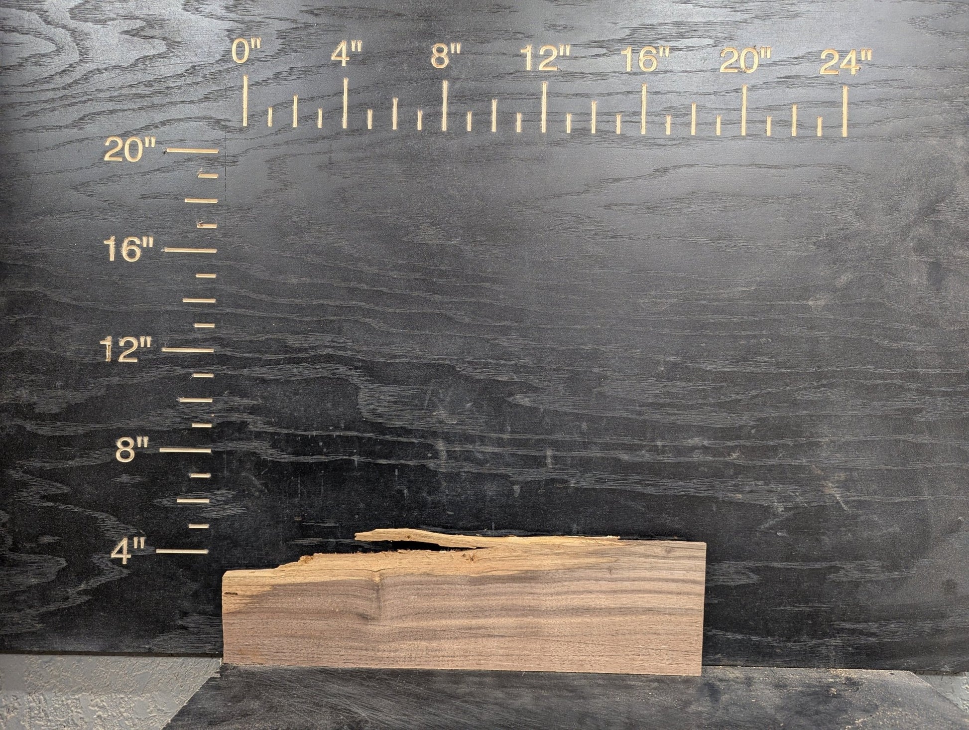 24" Walnut Live Edge Charcuterie Kit - My Store