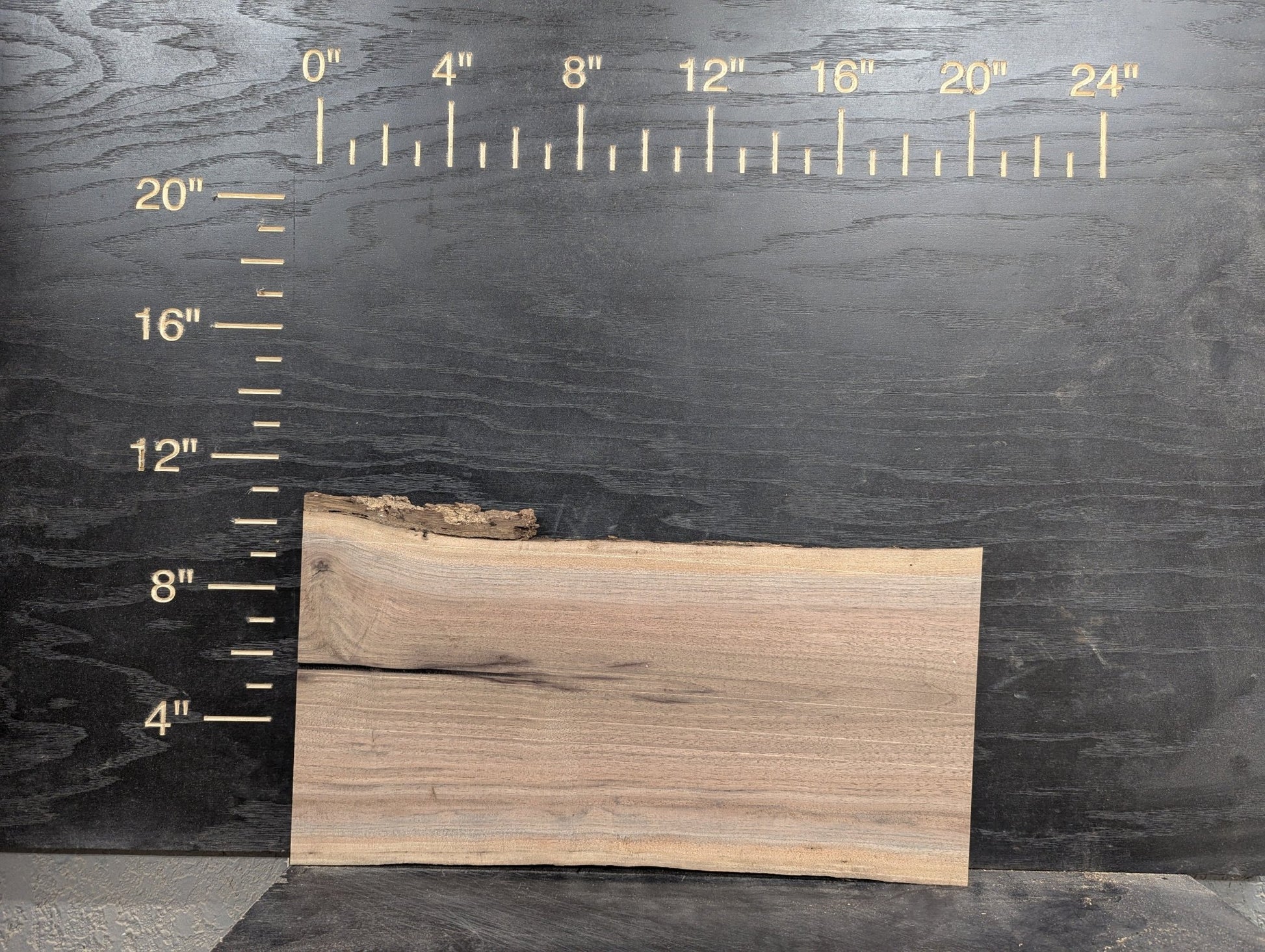 24" Walnut Live Edge Charcuterie Kit - My Store