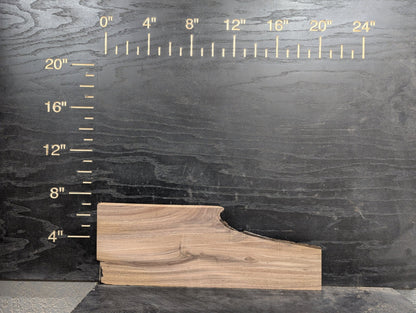 24" Walnut Live Edge Charcuterie Kit - My Store