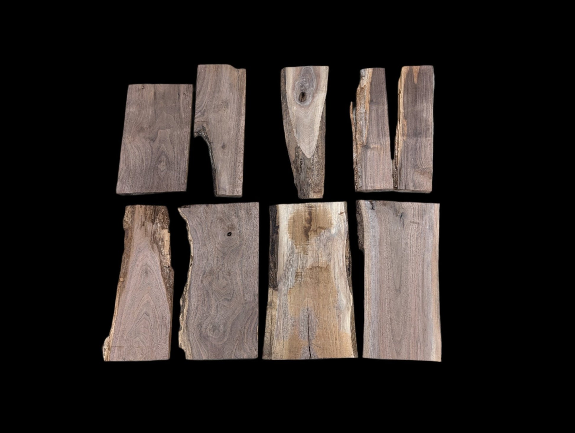 24" Walnut Live Edge Charcuterie Kit - My Store