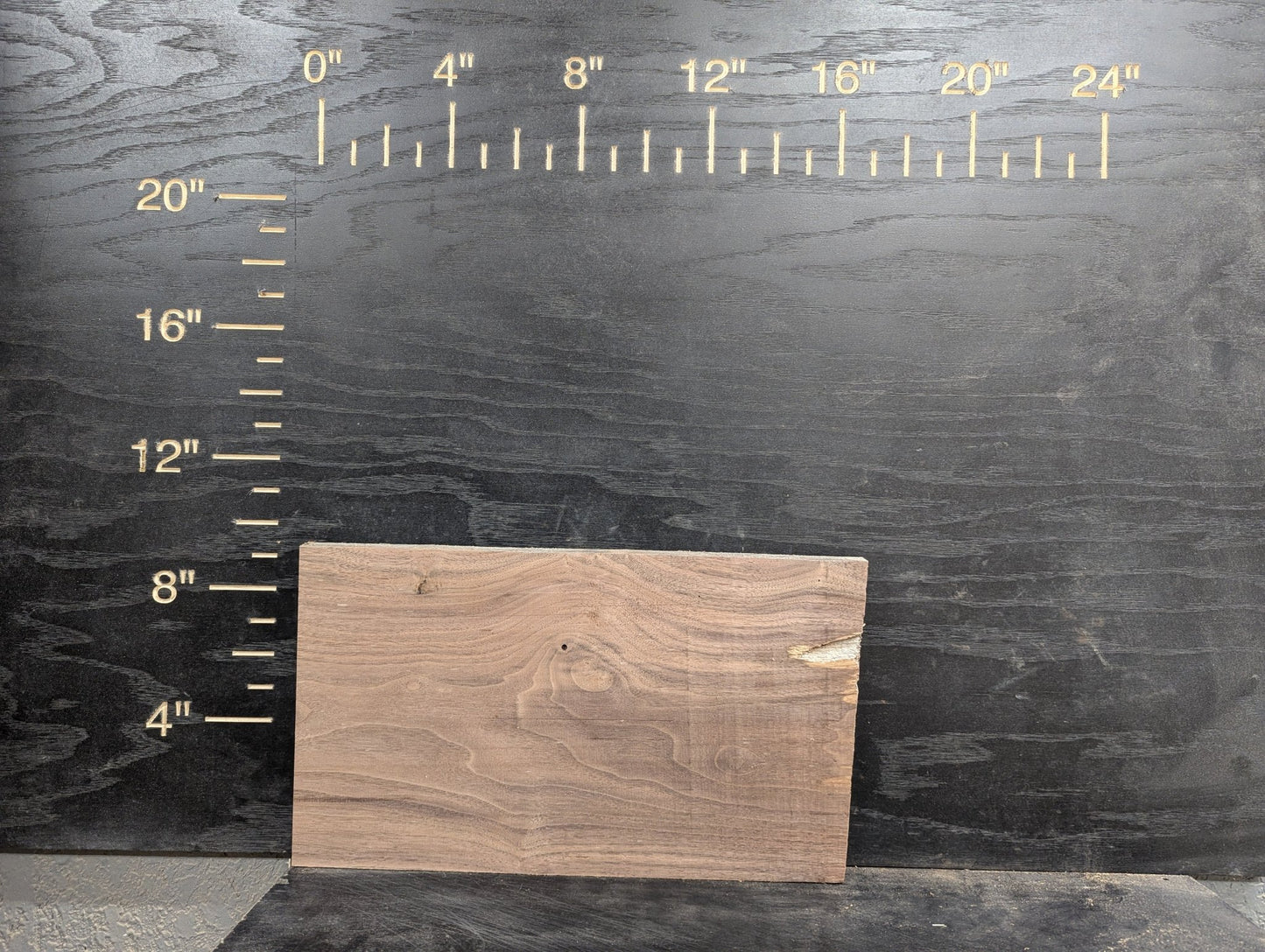 24" Walnut Live Edge Charcuterie Kit - My Store