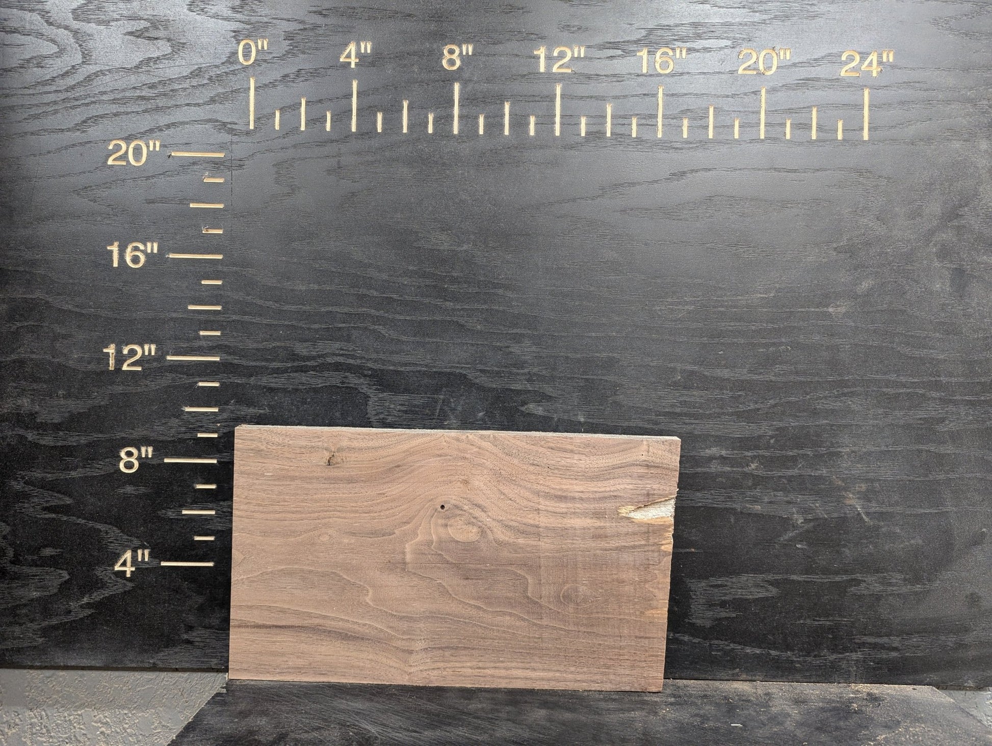 24" Walnut Live Edge Charcuterie Kit - My Store