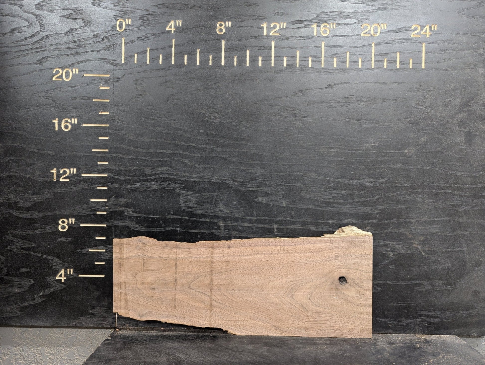 24" Walnut Live Edge Charcuterie Kit - My Store