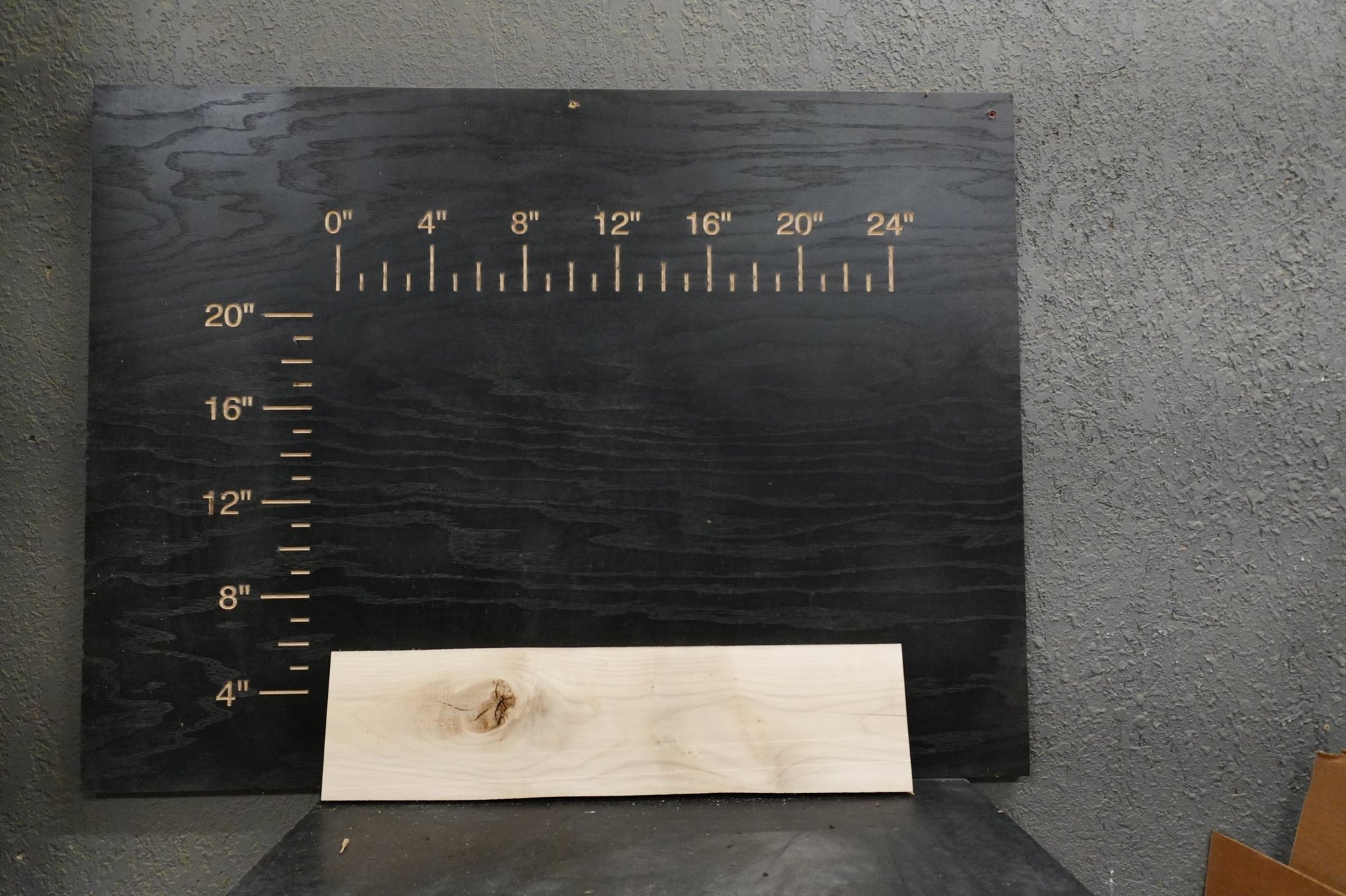 24 - " Walnut & Maple Wood Kit Live - Edge - Ol Loggin Sawmill