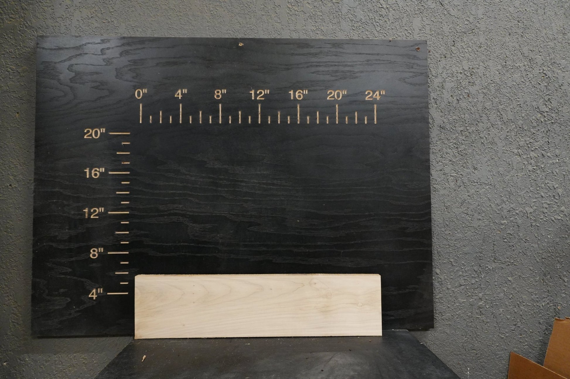24 - " Walnut & Maple Wood Kit Live - Edge - Ol Loggin Sawmill