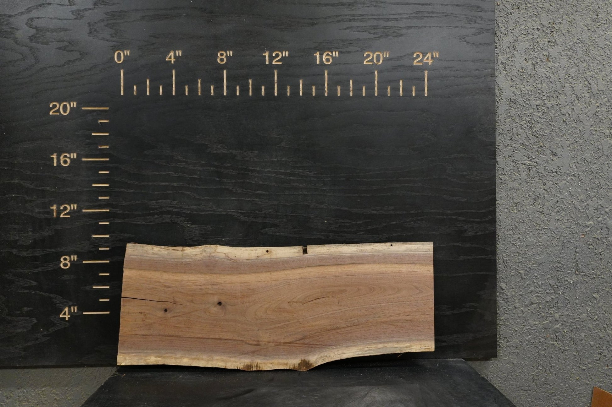 24 - " Walnut Wood Kit Live - Edge - Ol Loggin Sawmill