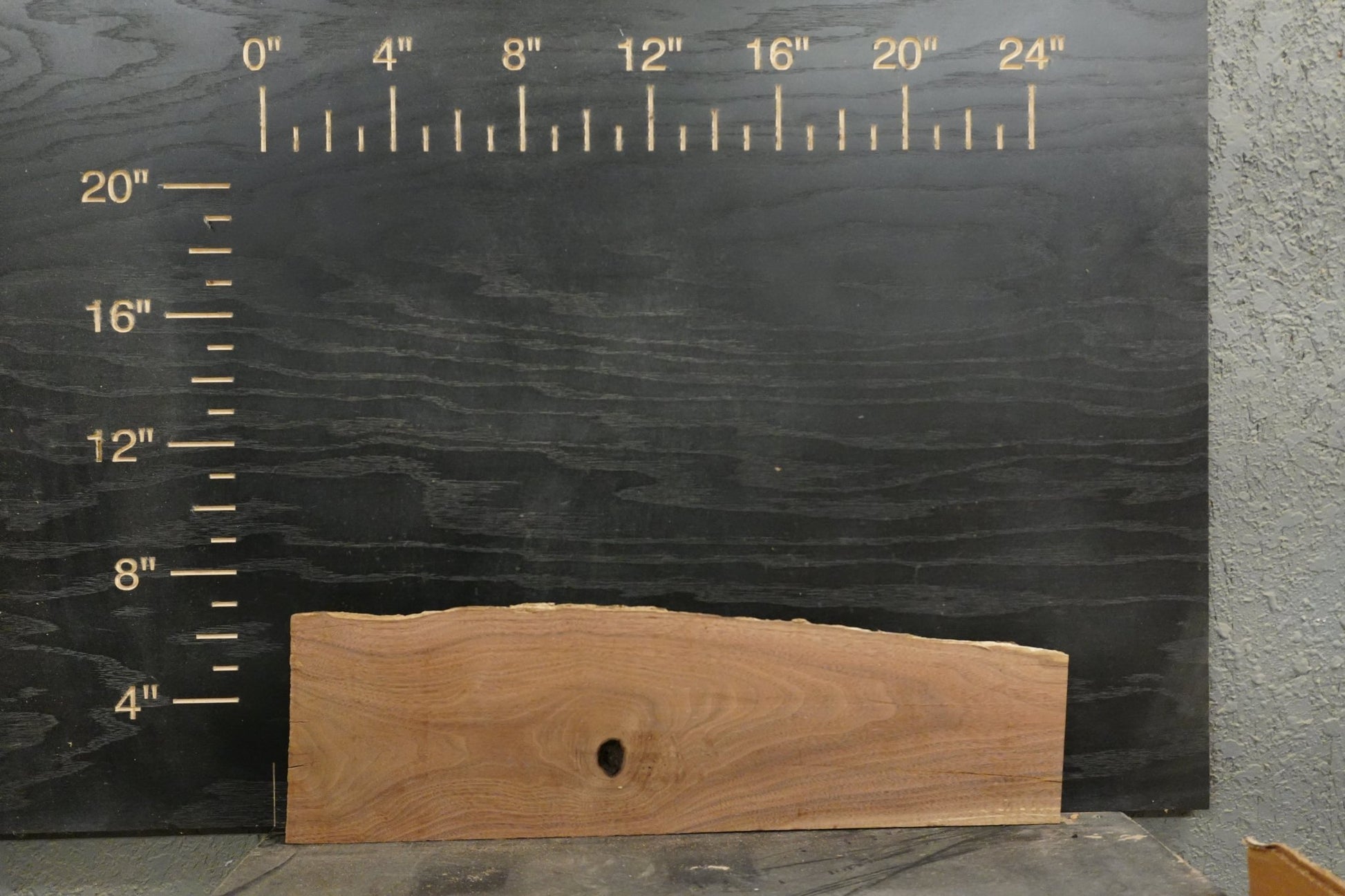 24 - " Walnut Wood Kit Live - Edge - Ol Loggin Sawmill