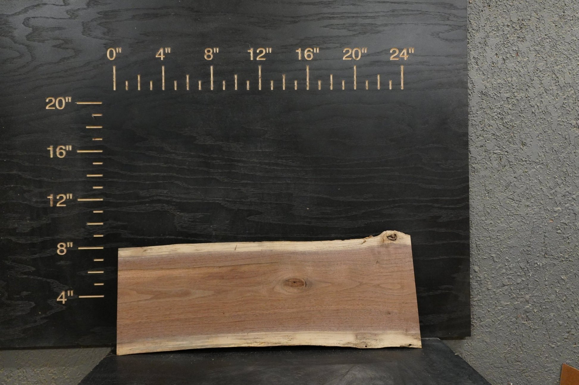 24 - " Walnut Wood Kit Live - Edge - Ol Loggin Sawmill